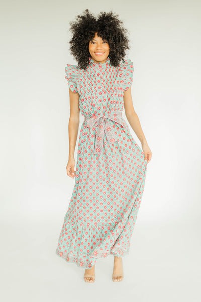 Jasmine Maxi Dress in Sunset