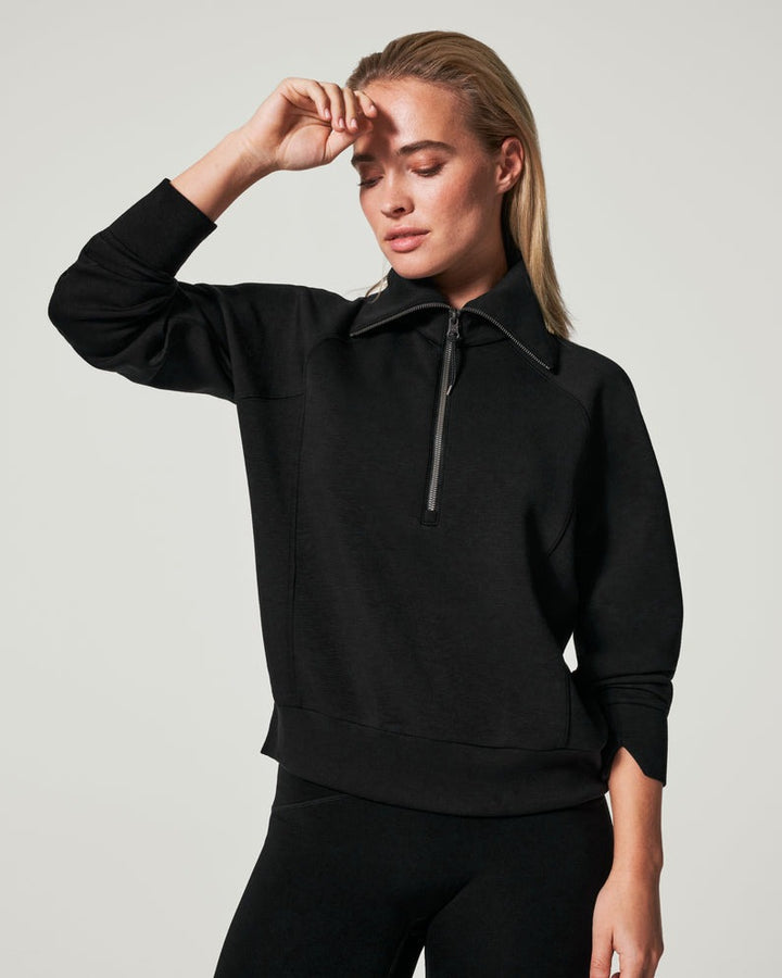 AirEssentials Half Zip in Black