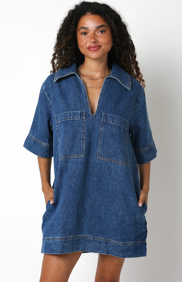 Ava Denim Dress