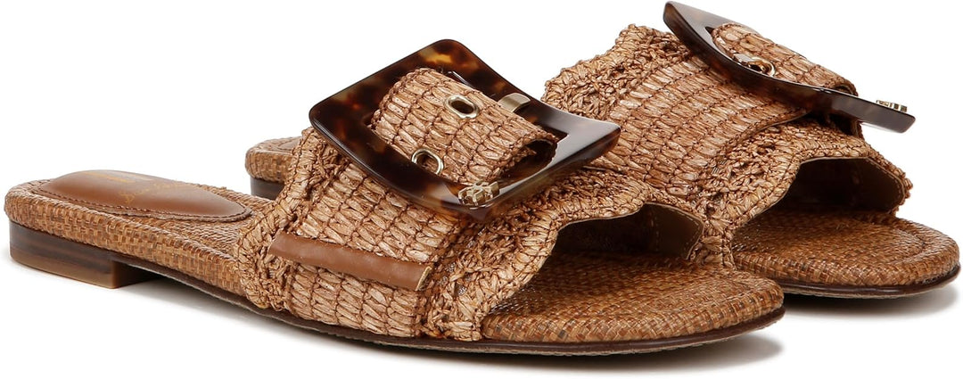 Bambi Slide Sandal in Brown