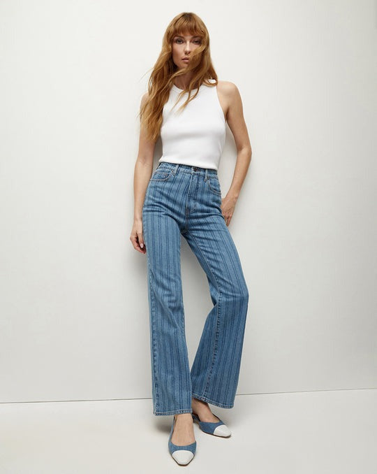 Crosbie Wide Led Stripe Denim