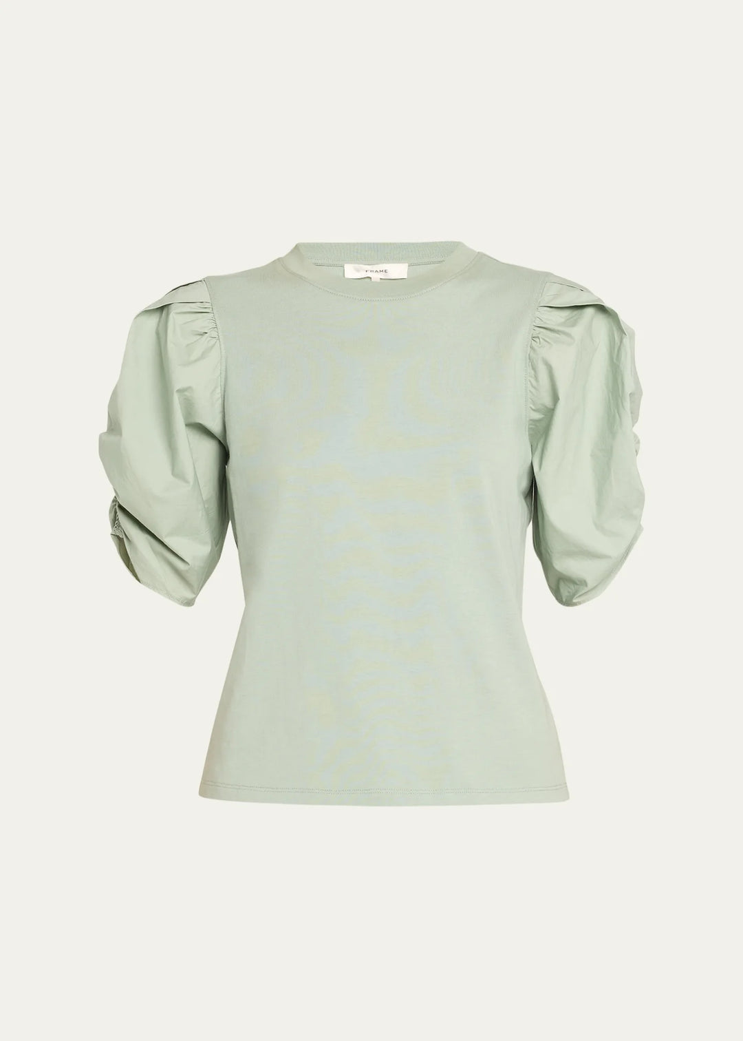 Pleated Puff Sleeve in Sage